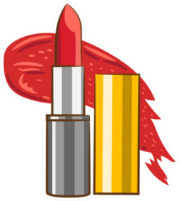 Lipstick Sticker