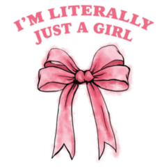 Literally A Girl Sticker