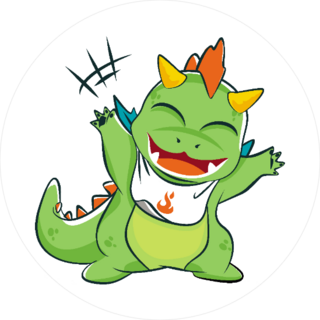 Little Baby Dragon Sticker