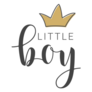 Little Boy Crown Sticker