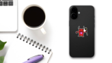 Little Devil Cartoon Monster Sticker on a Phone (New) example