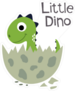 Little Dino Baby Sticker