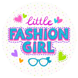 Little Fashion Girl Sticker