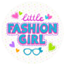 Little Fashion Girl Sticker