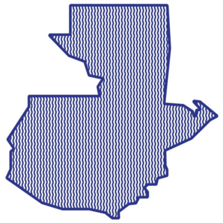 Little Guatemala Map Sticker