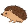 Little Hedgehog Sticker