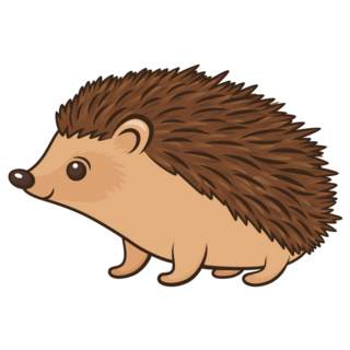 Little Hedgehog Sticker