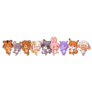 Little Kawaii Animals Sticker