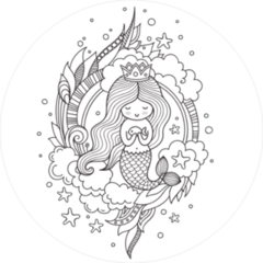 Little Mermaid Princess Sticker
