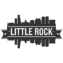 Little Rock Arkansas, Skyline Silhouette Sticker