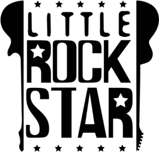 Little Rock Star Sticker
