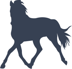 Little Running Horse Sticker