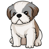 Little Shih Tzu Sticker