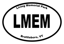 Living Memorial Park Oval Sticker