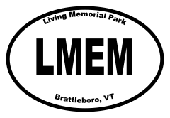 Living Memorial Park Oval Sticker