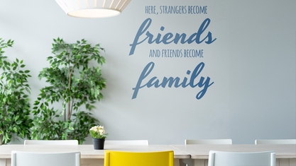 Living Room Wall Graphic