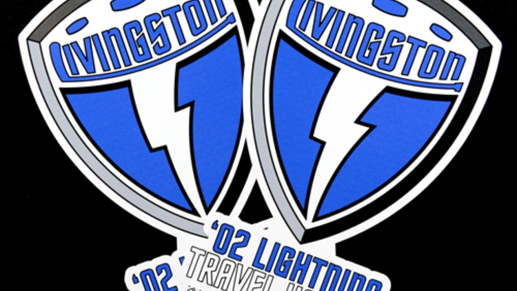 Livingston Hockey Custom Die Cut Stickers