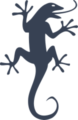 Lizard Gecko Sticking Out Tongue Sticker