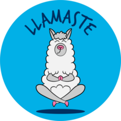 Llamaste Funny Sticker