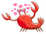 Lobster In Love Sticker
