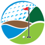 Logo Golf Club, Golf Championship Sticker