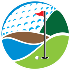 Logo Golf Club, Golf Championship Sticker