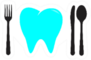 Logo Of Dining And Dentist Sticker