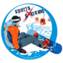 Logo Snowboarding - Extreme Sports Sticker