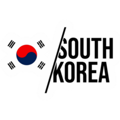 Logo South Korea Sticker