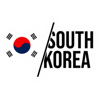 Logo South Korea Sticker