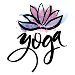 Logo Watercolor Logo Sticker