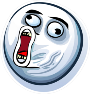 LOL Troll Meme Sticker