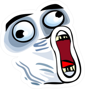 LOL Trollface Meme Sticker
