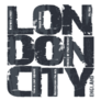 London City Typography UK Sticker