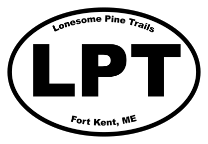 Lonesome Pine Trails Oval Sticker