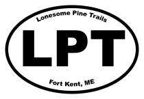 Lonesome Pine Trails Oval Sticker