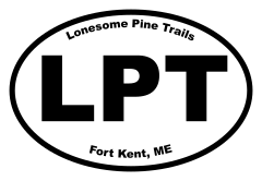Lonesome Pine Trails Oval Sticker