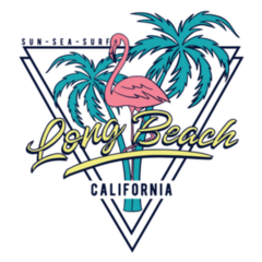 Long Beach California Sticker