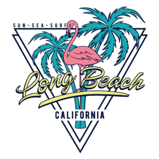 Long Beach California Sticker