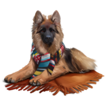 Long Haired Shepherd Sticker