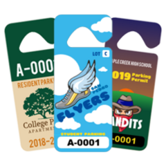 Long Hang Tag Parking Permits