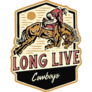 Long Live Cowboys Sticker