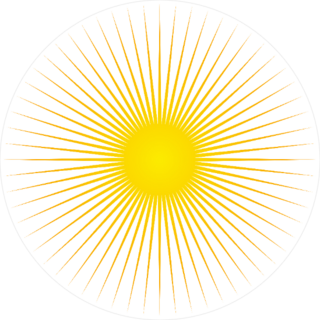 Long Rays Sun Sticker