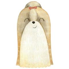 Long Shih Tzu Sticker