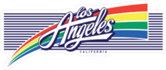 Los Angeles Rainbow Design