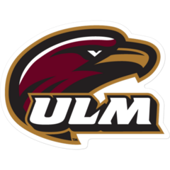 Louisiana Monroe Warhawks NCAA Logo Sticker