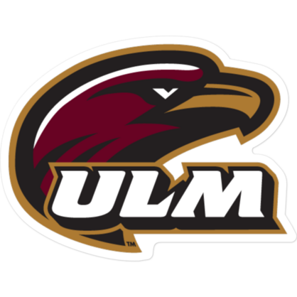 Louisiana Monroe Warhawks NCAA Logo Sticker