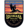 Louisiana State Emblem Sticker