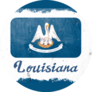 Louisiana State Flag Vintage Sticker