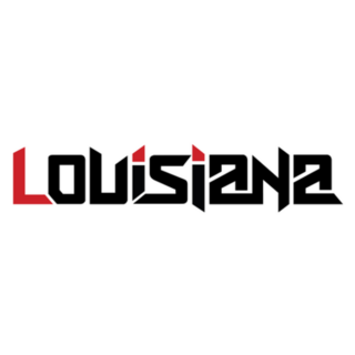 Louisiana Typography Sticker